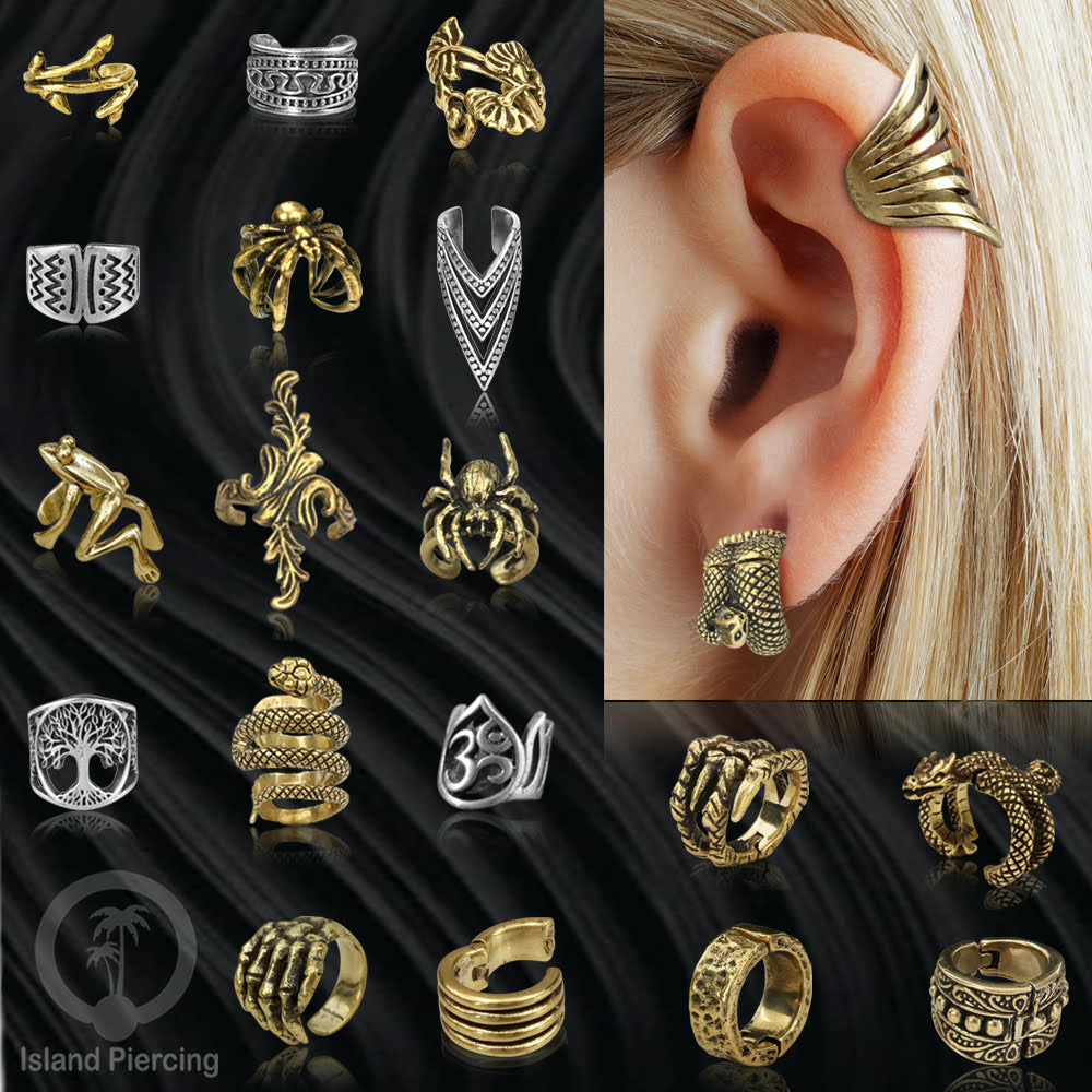 Ear Cuffs and Earlobe Clickers