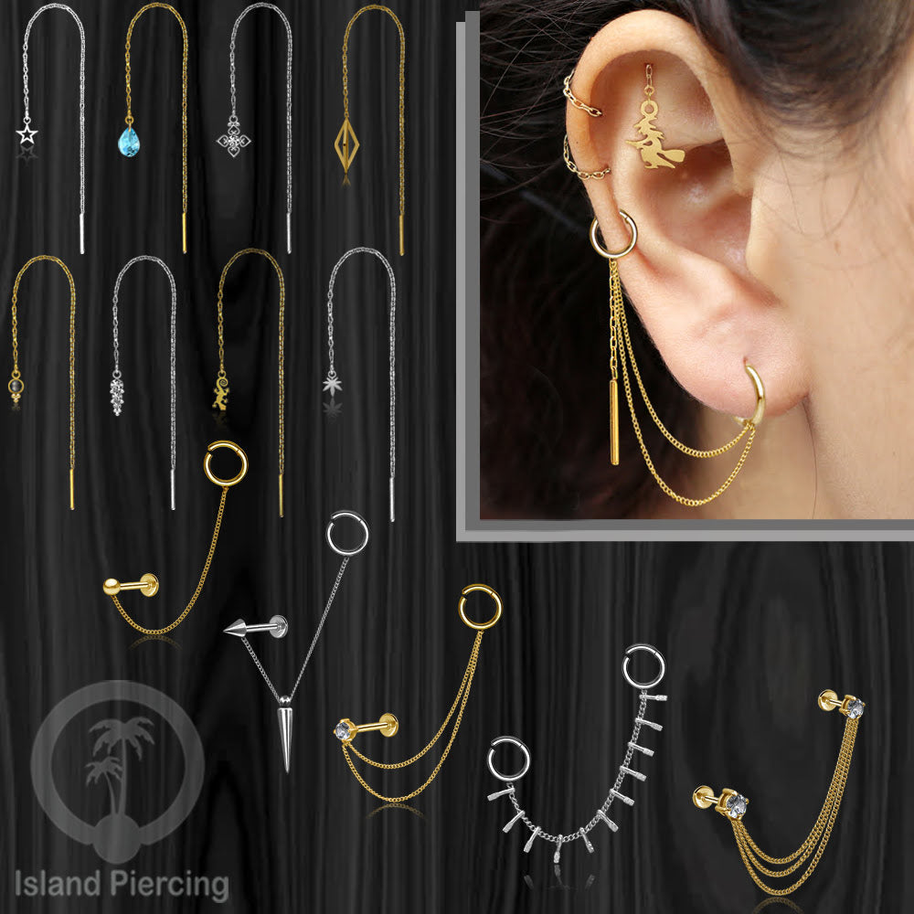 Piercing Chain Jewelry