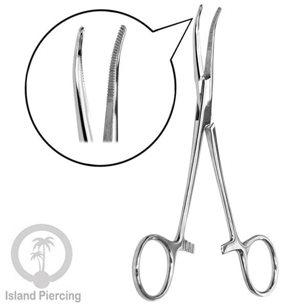 Alat Tindik Tang stainless untuk Studio body Piercing Profesional