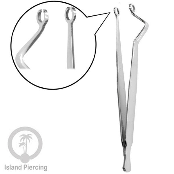 Alat Tindik Tang stainless untuk Studio body Piercing Profesional