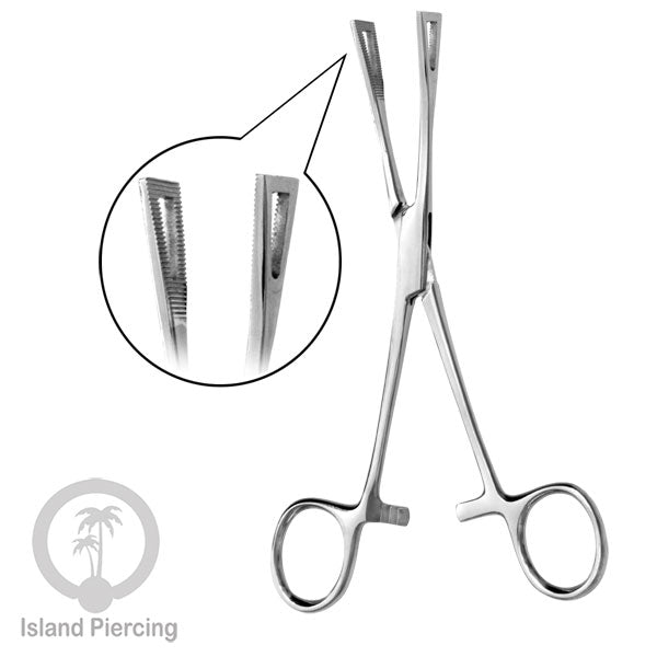 Alat Tindik Tang stainless untuk Studio body Piercing Profesional