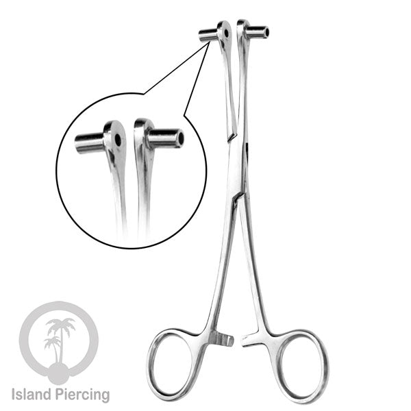 Alat Tindik Tang stainless untuk Studio body Piercing Profesional