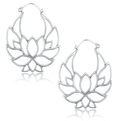 Anting kuningan putih yang kecil dan manis, Small size White Brass Earrings