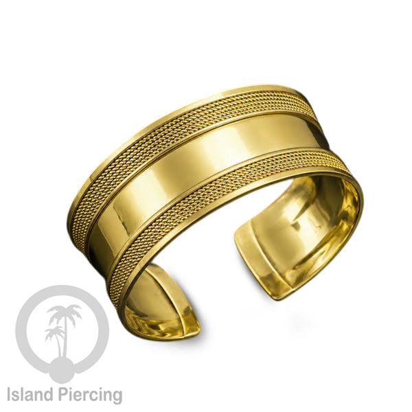 Gelang Tangan buatan Kuningan motif Bali ukuran besar Bali style Brass Bangles