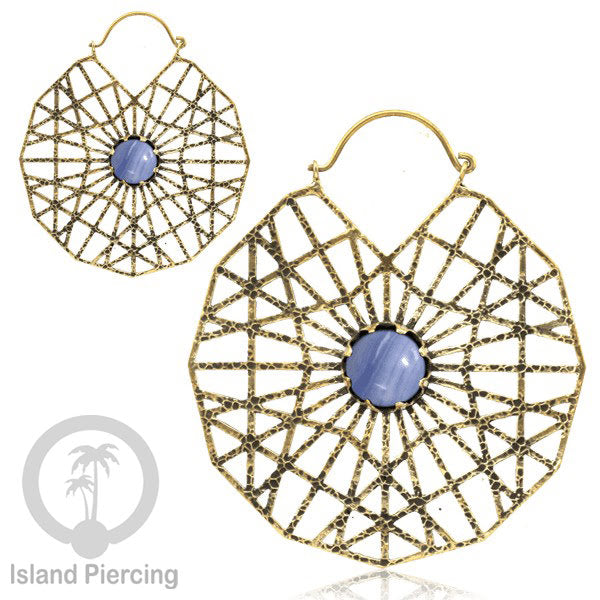 Bali style Brass Earrings, Anting Kuningan motif Mandala dan Geometrik bahan impor 100% tanpa nickel