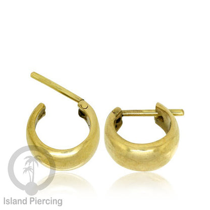 Anting-anting Kuningan ukuran kecil, Brass Ear-cuff Earrings 100% nickel free