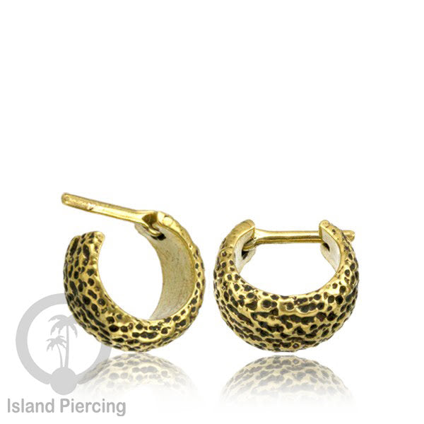 Anting-anting Kuningan ukuran kecil, Brass Ear-cuff Earrings 100% nickel free