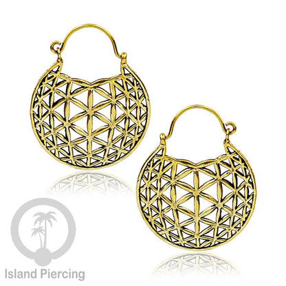 Brass Earrings, Anting Kuningan banyak motif bahan Kuningan Impor khusus Perhiasan.