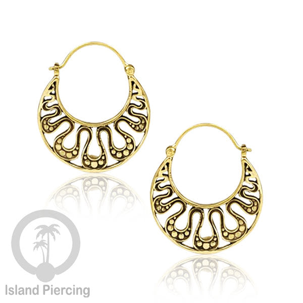 Brass Earrings, Anting Kuningan banyak motif bahan Kuningan Impor khusus Perhiasan.