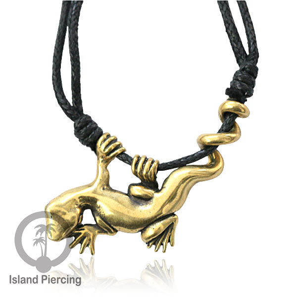 Kalung Liontin Kuningan Brass Pendant Necklace Buddha Gecko Amber Fatima Hand