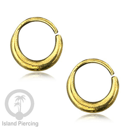 Septum piercing dan Tindik anting kuningan, Daith, Tragus dan Helix Piercing