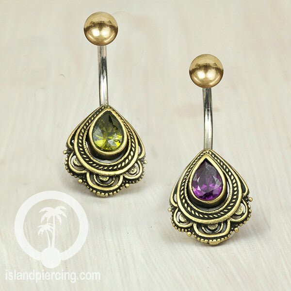 Anting Pusar/Navel Bar Piercing Jewelry