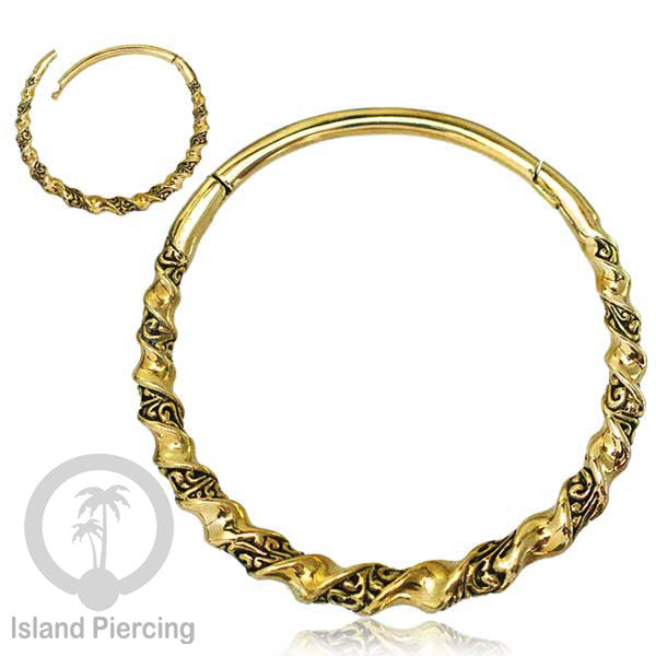 Koleksi Anting Tindik Kuningan uatan tangan di Bali Hand made Brass Body Jewelry