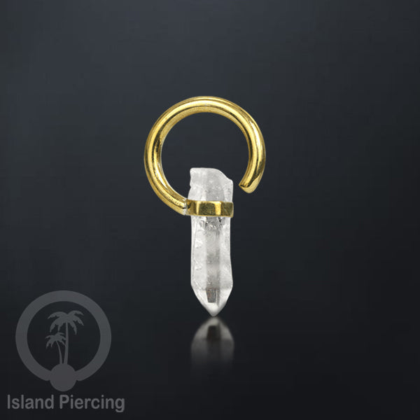 Tindik Kuningan dengan Kristal &amp; Batu, Brass Kristal Body Jewelry