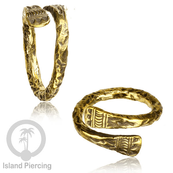 Cin-cin Kuningan motif Bali Brass finger Rings Bali style
