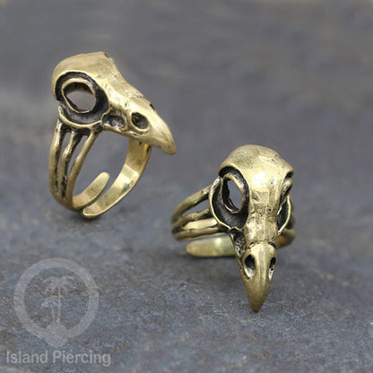 Cin-cin Kuningan motif Binatang dan Alami Brass Rings Animals and Nature style