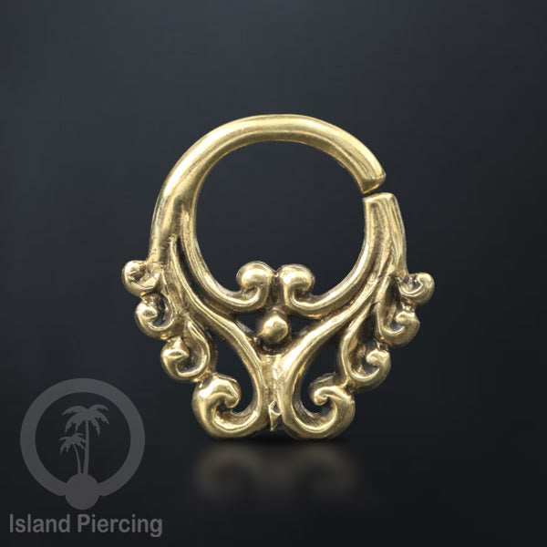 Septum Piercing dan Tindik anting Kuningan telinga Tragus dan Helix Piercing 1.6mm