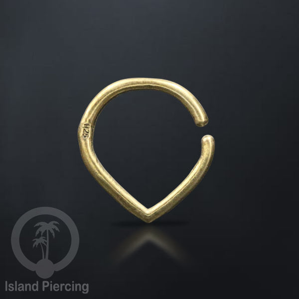 Septum Piercing dan Tindik anting Kuningan telinga Tragus dan Helix Piercing