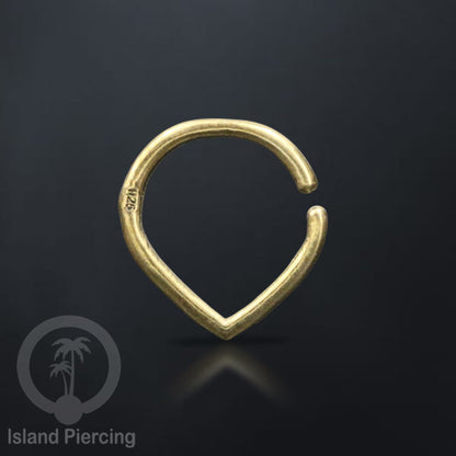 Septum Piercing dan Tindik anting Kuningan telinga Tragus dan Helix Piercing