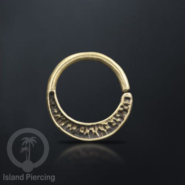 Septum Piercing dan Tindik anting Kuningan telinga Tragus dan Helix Piercing