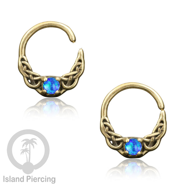Septum Piercing dan Tindik Kuningan Telinga Tragus dan Helix Piercing Batu dan Kristal