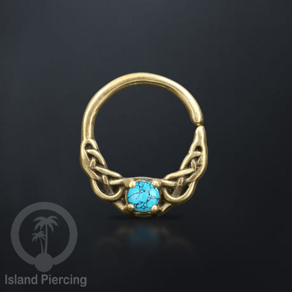 Septum Piercing dan Tindik Kuningan Telinga Tragus dan Helix Piercing Batu dan Kristal