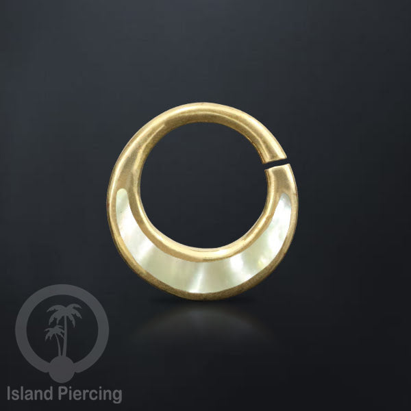 Septum Piercing dan Tindik Kuningan telinga Tragus dan Helix Piercing Kerang Laut