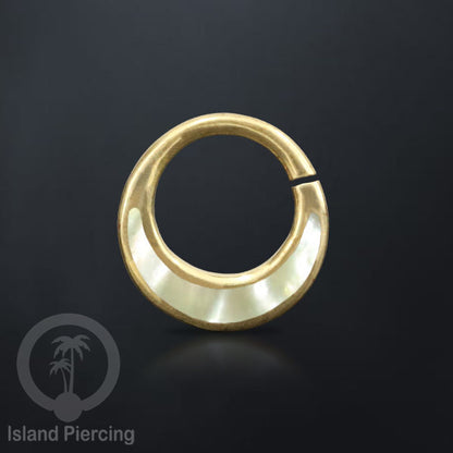 Septum Piercing dan Tindik Kuningan telinga Tragus dan Helix Piercing Kerang Laut