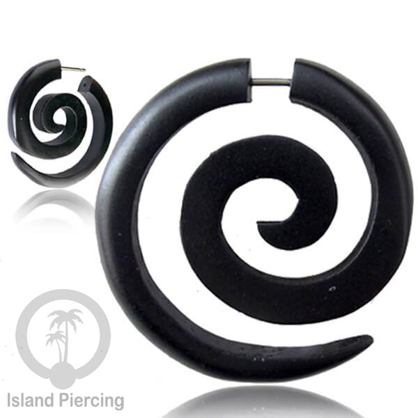 Tindik kayu sistem push Spiral besar yang datar, Wood Piercing Spiral, push system