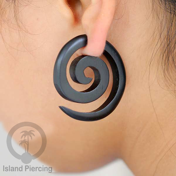 Tindik kayu sistem push Spiral besar yang datar, Wood Piercing Spiral, push system