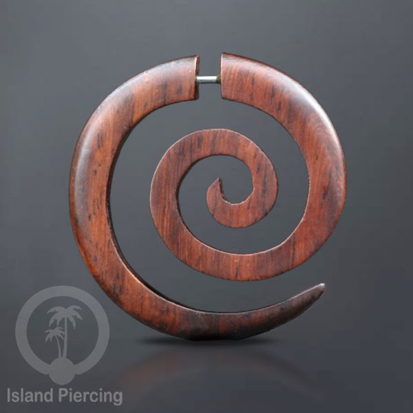 Tindik kayu sistem push Spiral besar yang datar, Wood Piercing Spiral, push system