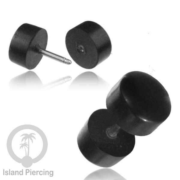 Fake Wooden plugs, Anting Tindik palsu sistem mur dari banyak pilihan jenis Kayu