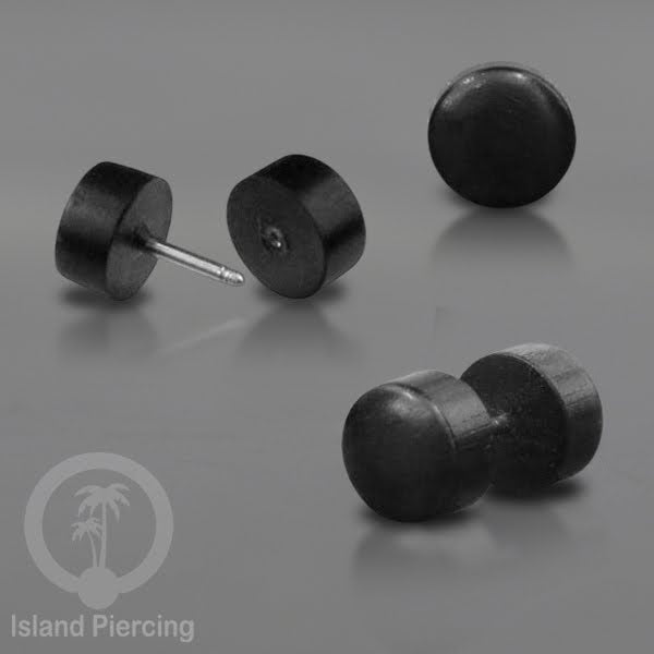 Fake Wooden plugs, Anting Tindik palsu sistem mur dari banyak pilihan jenis Kayu