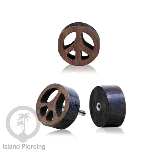 Fake Plug Piercing, Anting Tindik Plug ukiran Kayu pakai sistem mur model istimewa dan unik