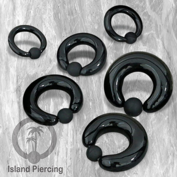 Anting BCR Piercing Kaca Pyrex byk pilihan, Cocok Tindik anting dan Septum.