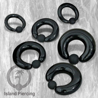 Anting BCR Piercing Kaca Pyrex byk pilihan, Cocok Tindik anting dan Septum.