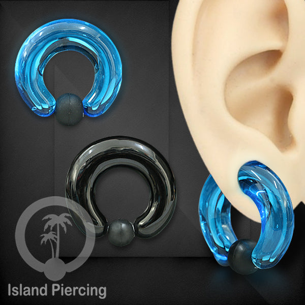 Anting BCR Piercing Kaca Pyrex byk pilihan, Cocok Tindik anting dan Septum.