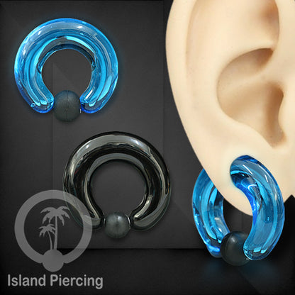 Anting BCR Piercing Kaca Pyrex byk pilihan, Cocok Tindik anting dan Septum.