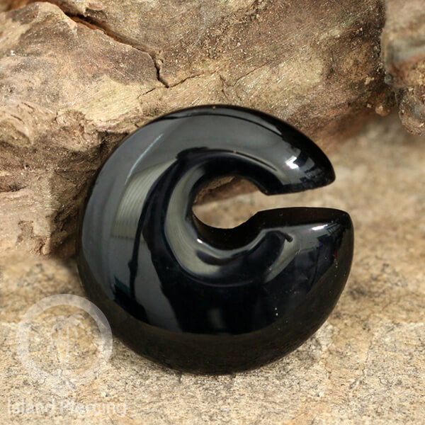 Anting Tindik Kaca Pyrex Piercing khusus Lubang Telinga Besar Glass Ear Weight