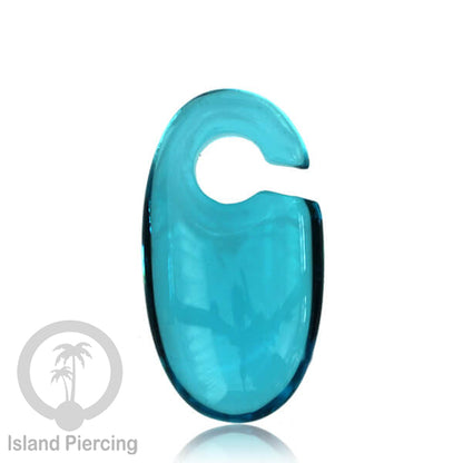 Anting Tindik Kaca Pyrex Piercing khusus Lubang Telinga Besar Glass Ear Weight