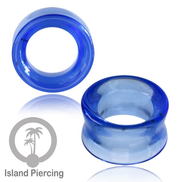 Anting Ear Tunnel model Piercing Kaca Pyrex. Piercing tunnel dengan banyak variasi warna