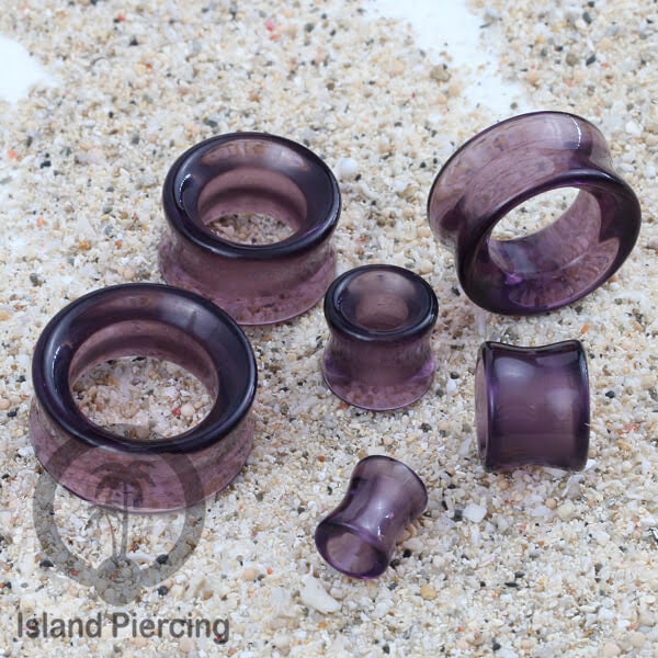 Anting Ear Tunnel model Piercing Kaca Pyrex. Piercing tunnel dengan banyak variasi warna