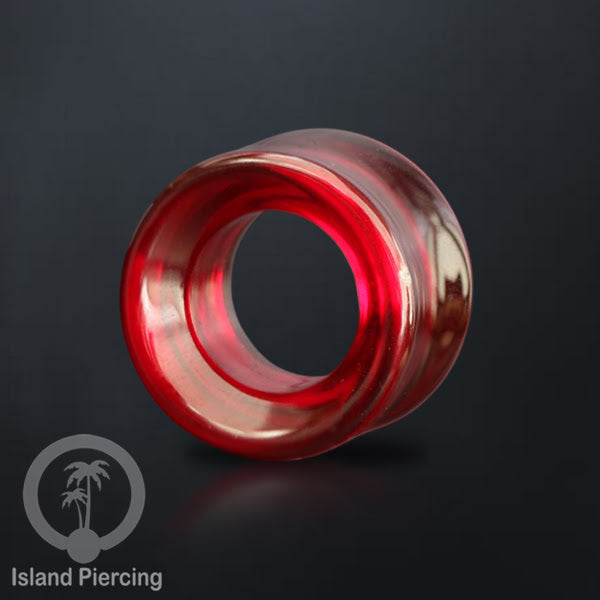 Anting Ear Tunnel model Piercing Kaca Pyrex. Piercing tunnel dengan banyak variasi warna