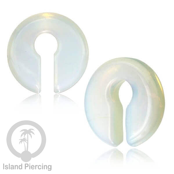 Anting Tindik Batu Piercing bundar khusus Lubang Telinga Besar Stone Ear Weight