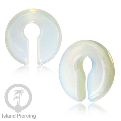 Anting Tindik Batu Piercing bundar khusus Lubang Telinga Besar Stone Ear Weight