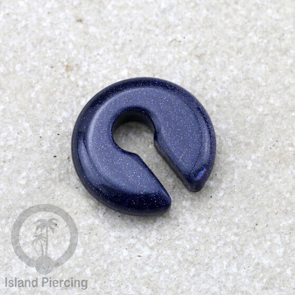 Anting Tindik Batu Piercing bundar khusus Lubang Telinga Besar Stone Ear Weight