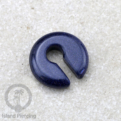 Anting Tindik Batu Piercing bundar khusus Lubang Telinga Besar Stone Ear Weight