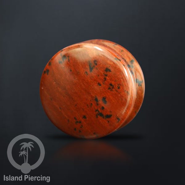 Genuine stone ear plugs untuk tinidik Piercing large Gauge