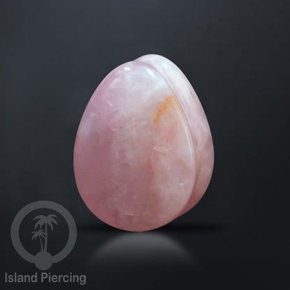 Genuine Stone Ear Plugs Tindik Plug Batu Bentuk Tetes banyak pilihan jenis batu