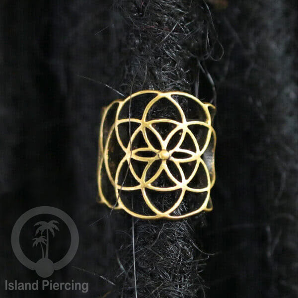 Brass Ear-cuffs anting perhiasan kuningan penjepit telinga banyak variasi unik.